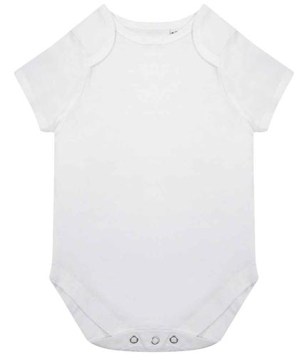 Larkwood Organic Baby Bodysuit - WHI - 0-3